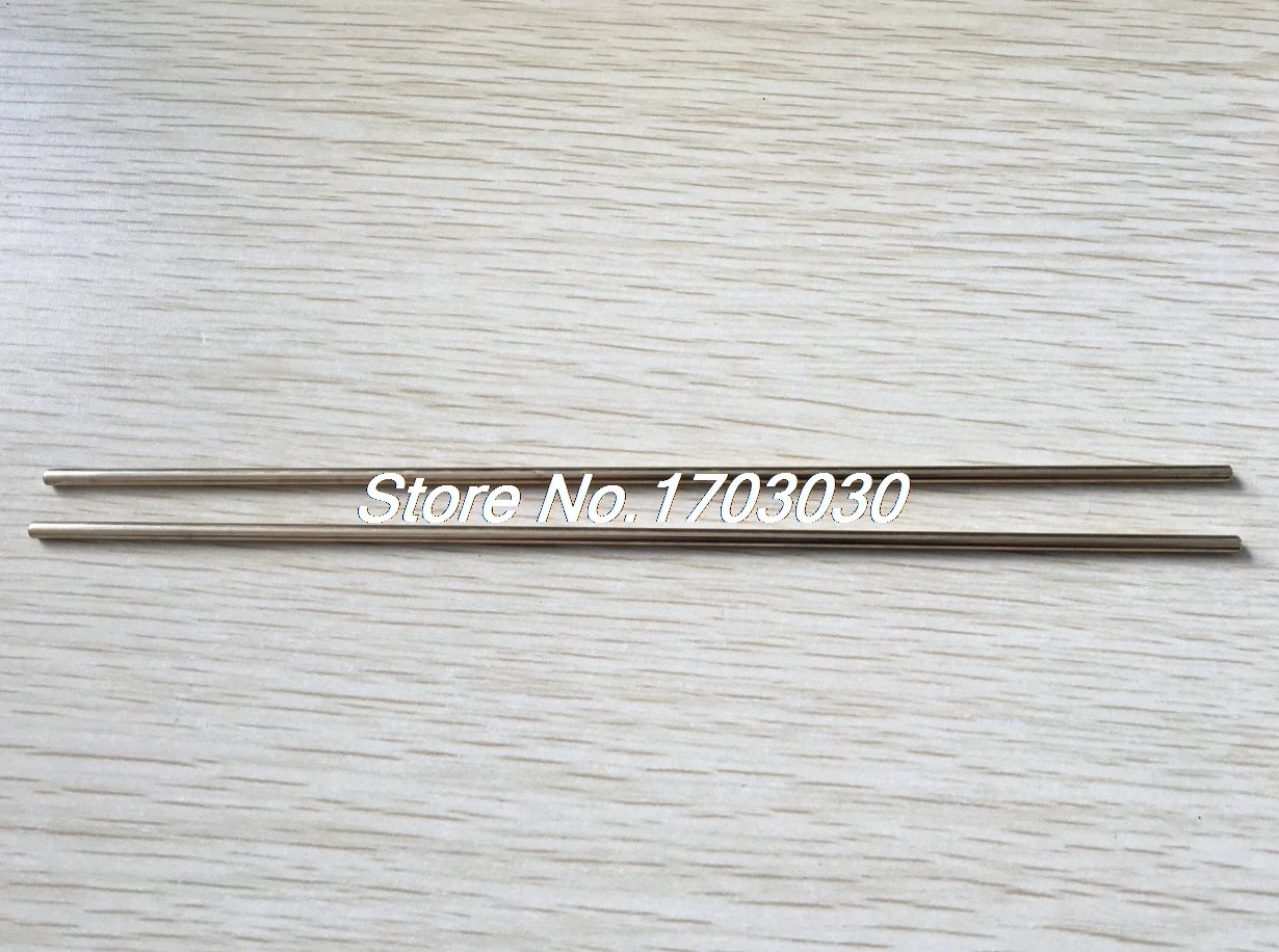 

5Pcs RC Model Airplane 200mm Length 3mm Dia Brass Axle Round Stock Rod Bar