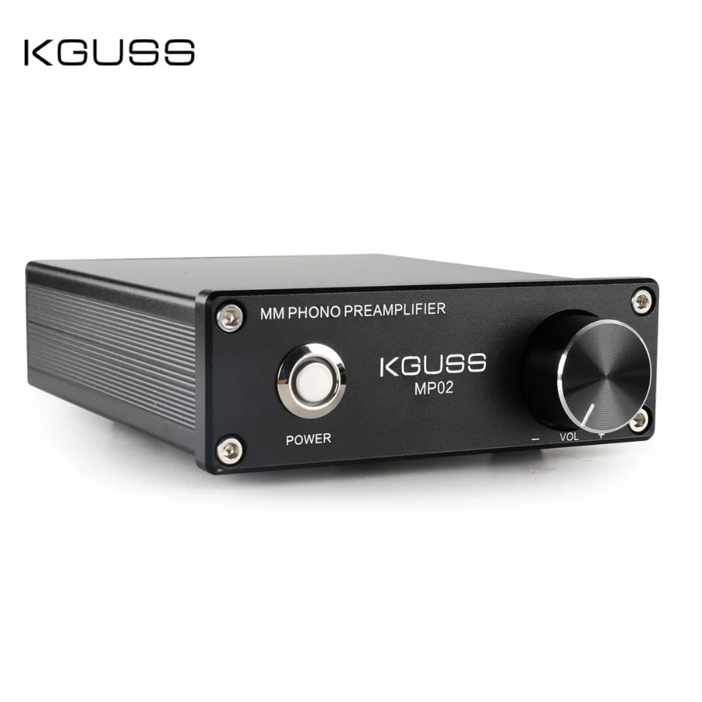 KGUSS MP02 LP виниловая запись мини мм PHONO phono усилитель аудио|Усилители мощности| |