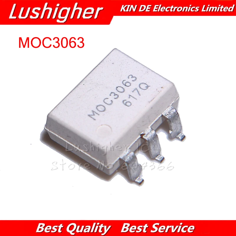 10 шт. оригинальный модуль управления MOC3063 SOP6 SOP SMD | Электронные компоненты и