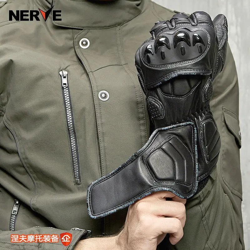 Кожаные перчатки для езды на мотоцикле KQ1007 M L XL XXL|motorcycle riding gloves|motorcycle gloves xxlracing