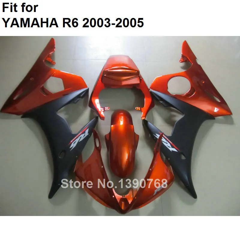 

Free customize ABS plastic fairing kit for Yamaha YZFR6 wine red black 2003 2004 2005 motorcycle fairing set YZFR6 03 04 05 BC76
