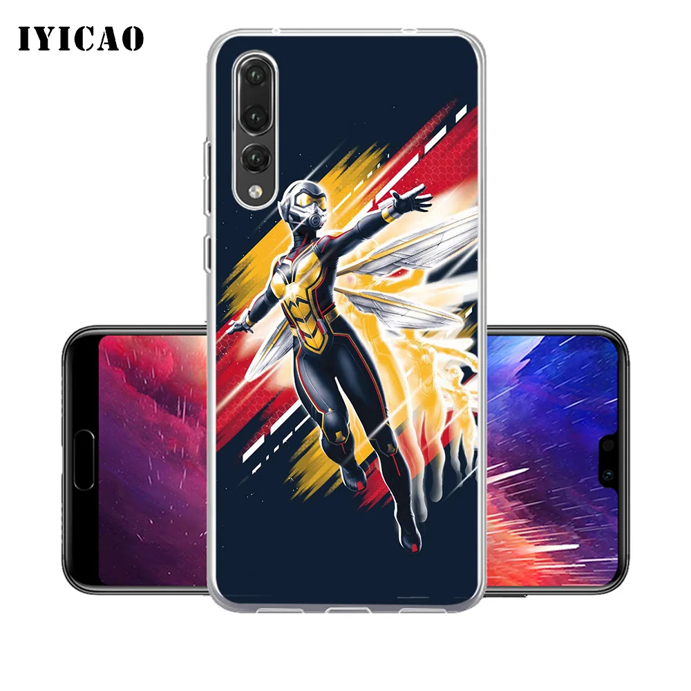IYICAO Ant-Man и Wasp Мягкий силиконовый чехол для телефона Huawei P30 P20 Pro P10 P9 P8 Lite P Smart TPU |