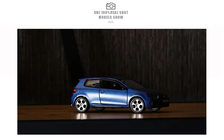 Распродажа 1:36 Масштаб высокая модель суперкара, металл тянет назад гольф GTI автомобили, измельченные арендовые матовые синие модели