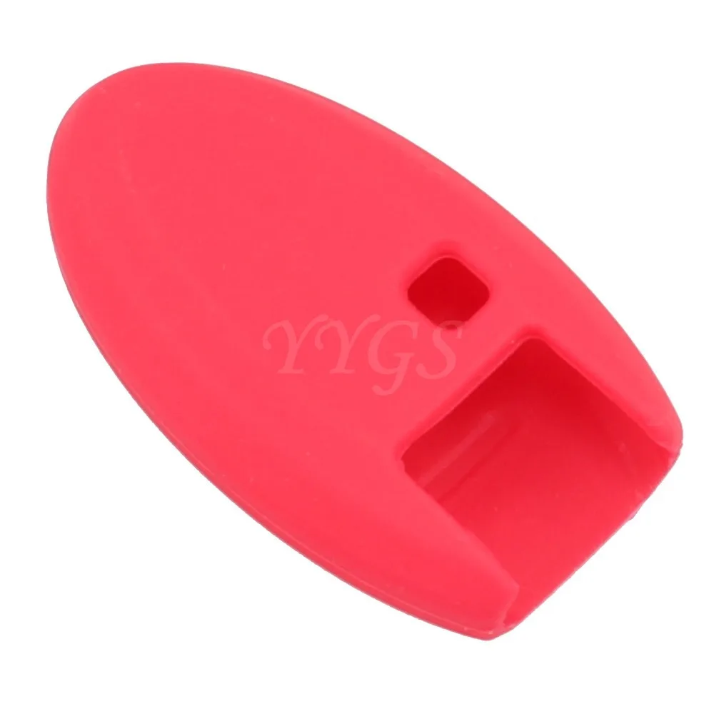 Новый автомобильный силиконовый чехол для ключей 3 вида цветов Smart Nissan X Trail Qashqai