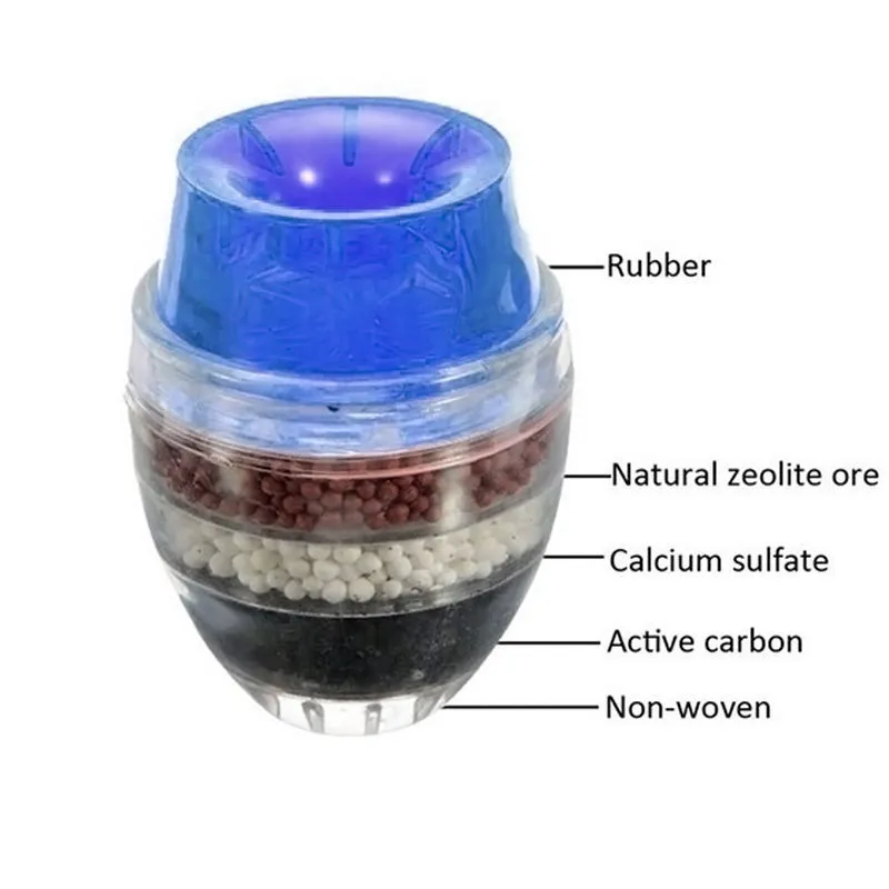 Кокосовый карбоновый домашний кухонный мини кран 1 шт. фильтр для водопроводной