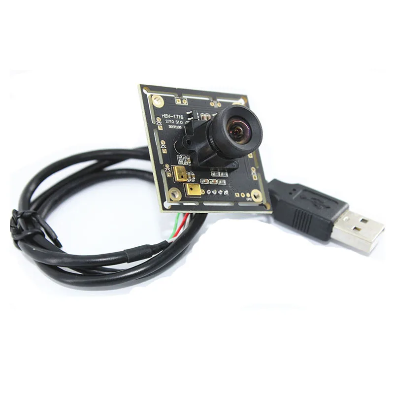 Модуль камеры HBVCAM USB2.0 2 Мп CMOS OV2710 100 градусов с высоким разрешением 1920*1080 кабелем 50