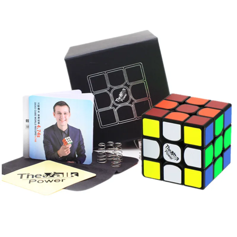 Новый скоростной куб Qiyi Mofangge Valk3 Power 3x3x3 магический кубик для WCA профессиональные