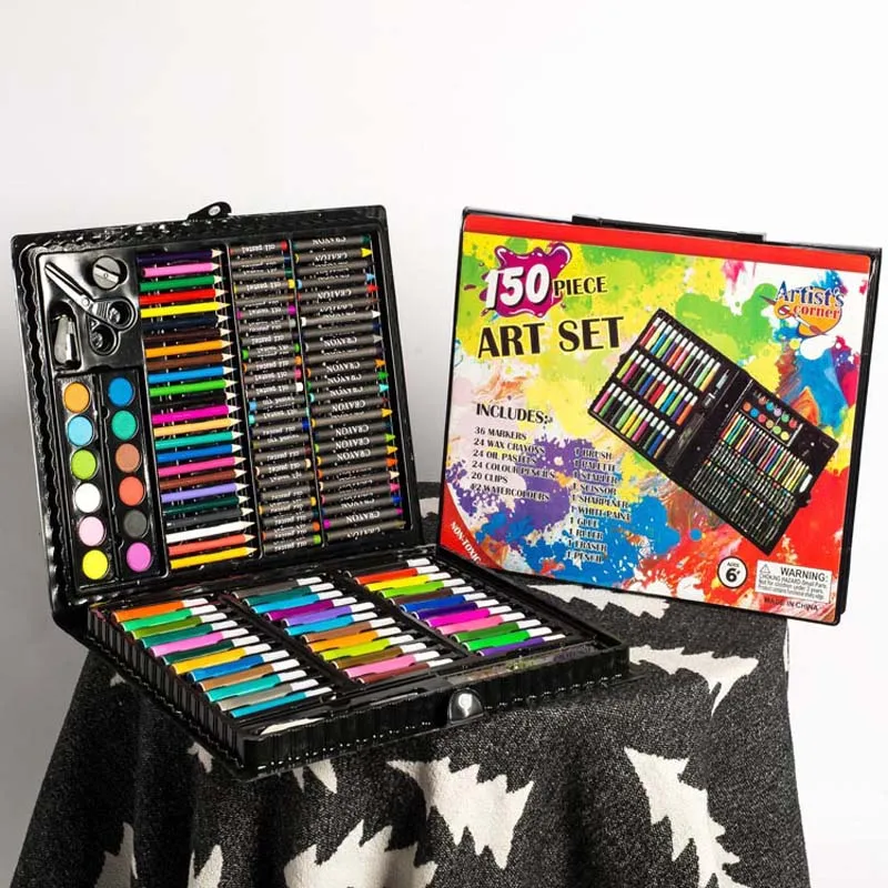 150 шт. Новое поступление подарок при покупке! Детские цветные карандаши для