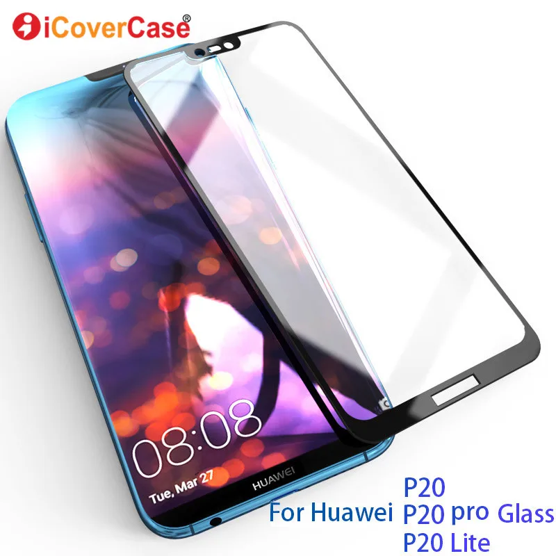 Закаленное стекло для Huawei P 20 P20 Lite P10 Защитная пленка экрана полное покрытие Mate Pro