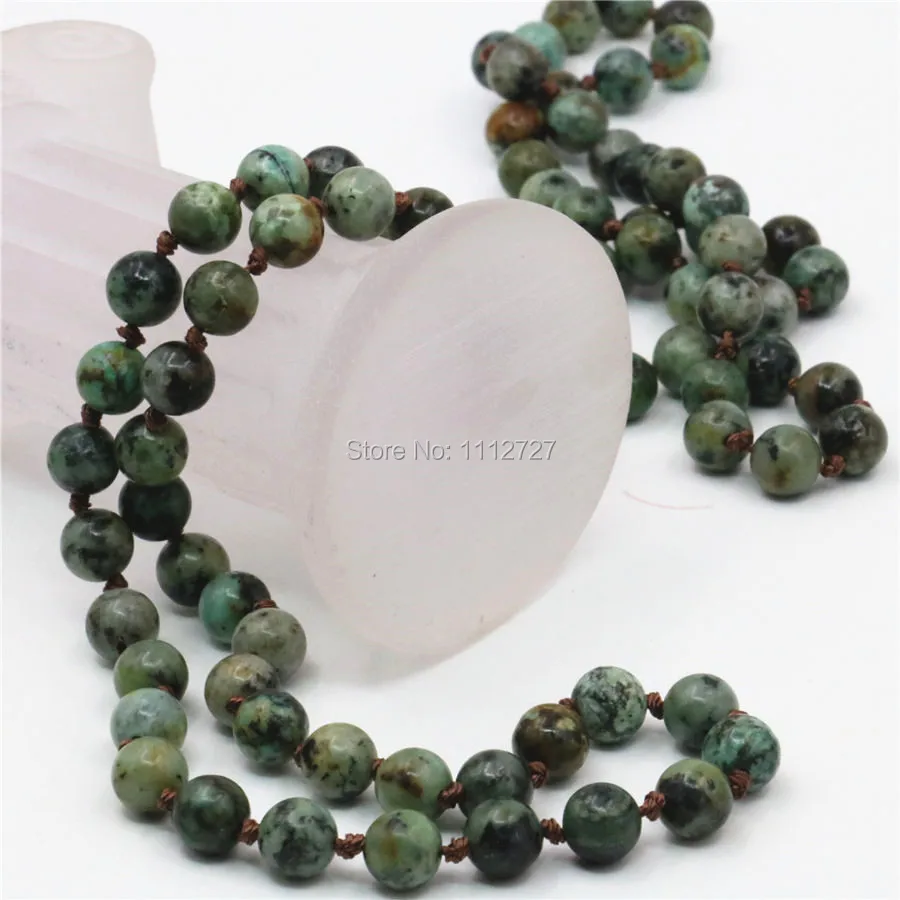 Модные аксессуары для поделок 8 мм африканские камни бусы Набор браслетов и