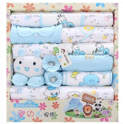 Высококачественная одежда для новорожденных подарочный набор из 18 предметов