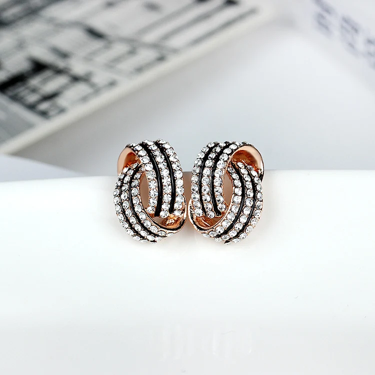 Европейская и американская Классическая Bijoux серьга геометрической формы винтажные винтовые серьги-гвоздики для женщин модные брендовые ювелирные изделия