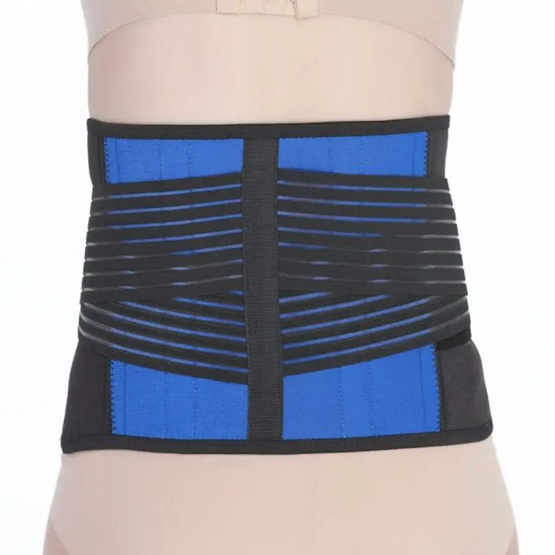 Спортивный дышащий поддерживающий пояс для позвоночника регулируемая поддержка