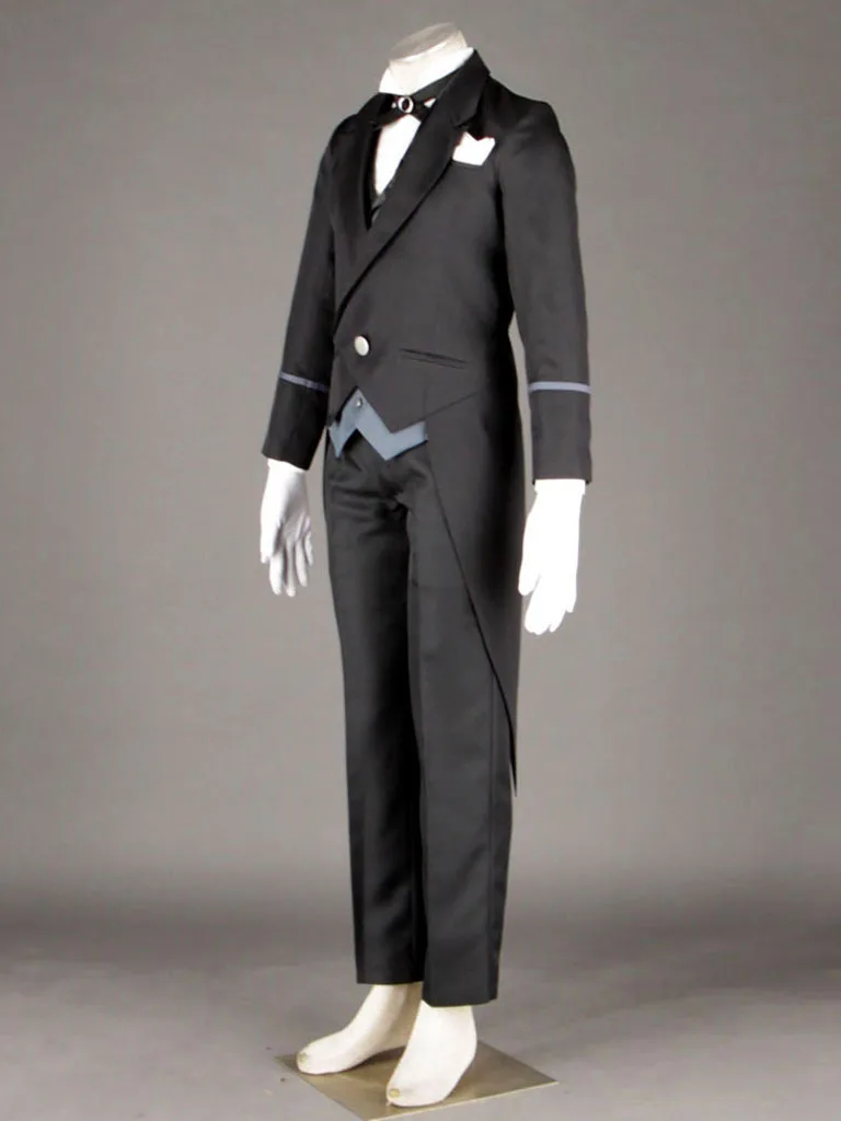 Black Butler Kuroshitsuji Костюм для косплея Клода Фауста полный Вечерние|cosplay costume|costume