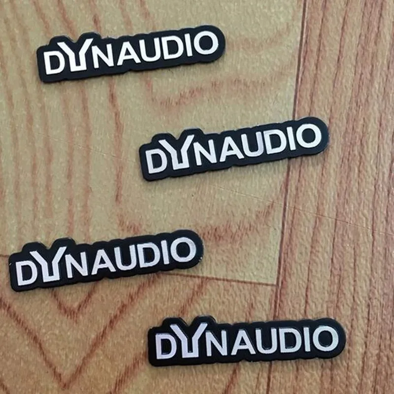 10X DYNAUDIO крыло динамик алюминиевая 3D наклейка труба гудок звуковые буквы наклейки