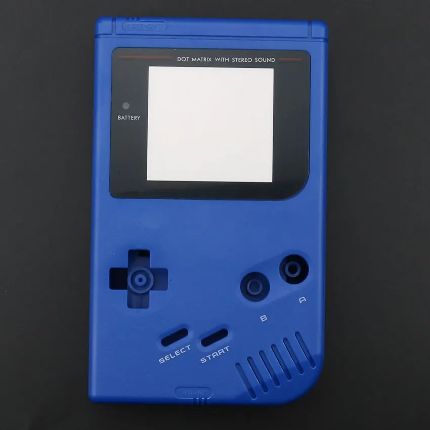 Юйси пластиковый корпус Замена ремонт пакет чехол для GameBoy классический для GB консоли - Цвет: Blue