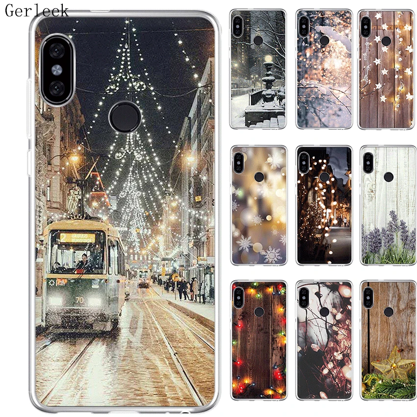 Чехол для телефона Desxz снежный зимний пейзаж Redmi 3 3S 4 4A 4X5 5A 6 7 Go GoA S2 Pro Prime Plus |
