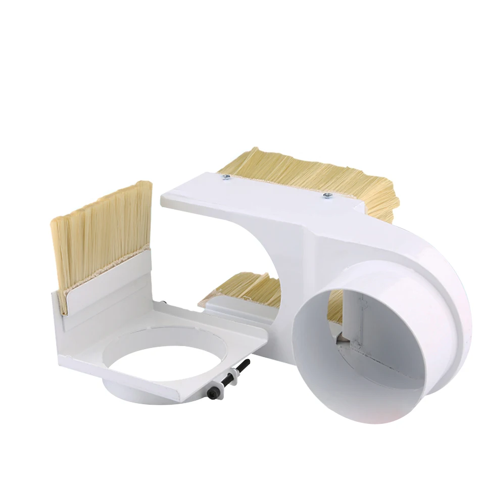 80 мм Диаметр пылесборник 65 мм/100 мм Пылезащитная крышка ЧПУ Щетка для шпинделя МОТОР фрезерный станок Деревообрабатывающие инструменты