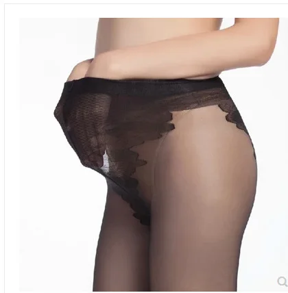 5 шт./лот новые сексуальные бесследные прозрачные колготки с бабочкой удобные