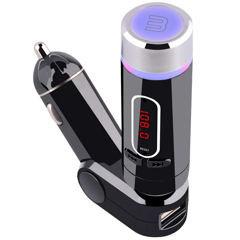 Автомобильный MP3 аудиоплеер Bluetooth FM беспроводной громкой связи передатчик ЖК