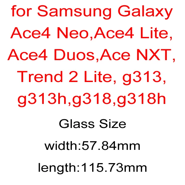 Закаленное защитное стекло для экрана samsung Galaxy Ace 4 Lite Neo Duos NXT G313 G313h sm Trend 2 G318 G318h