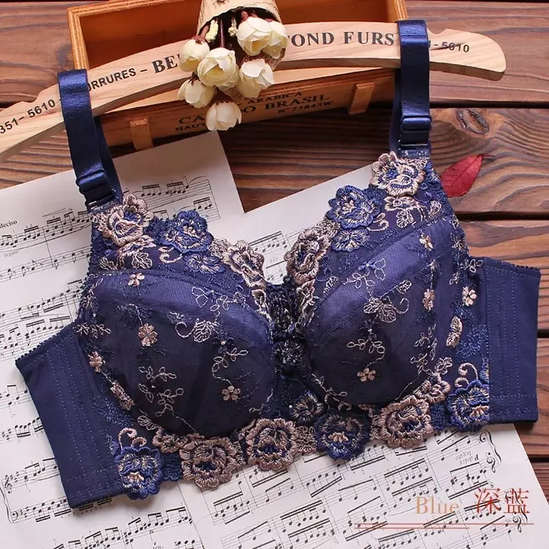 Бюстгальтер кружевной Женский на косточках размера плюс 34 36 38 40 42 44 46 48 B-H | Женская