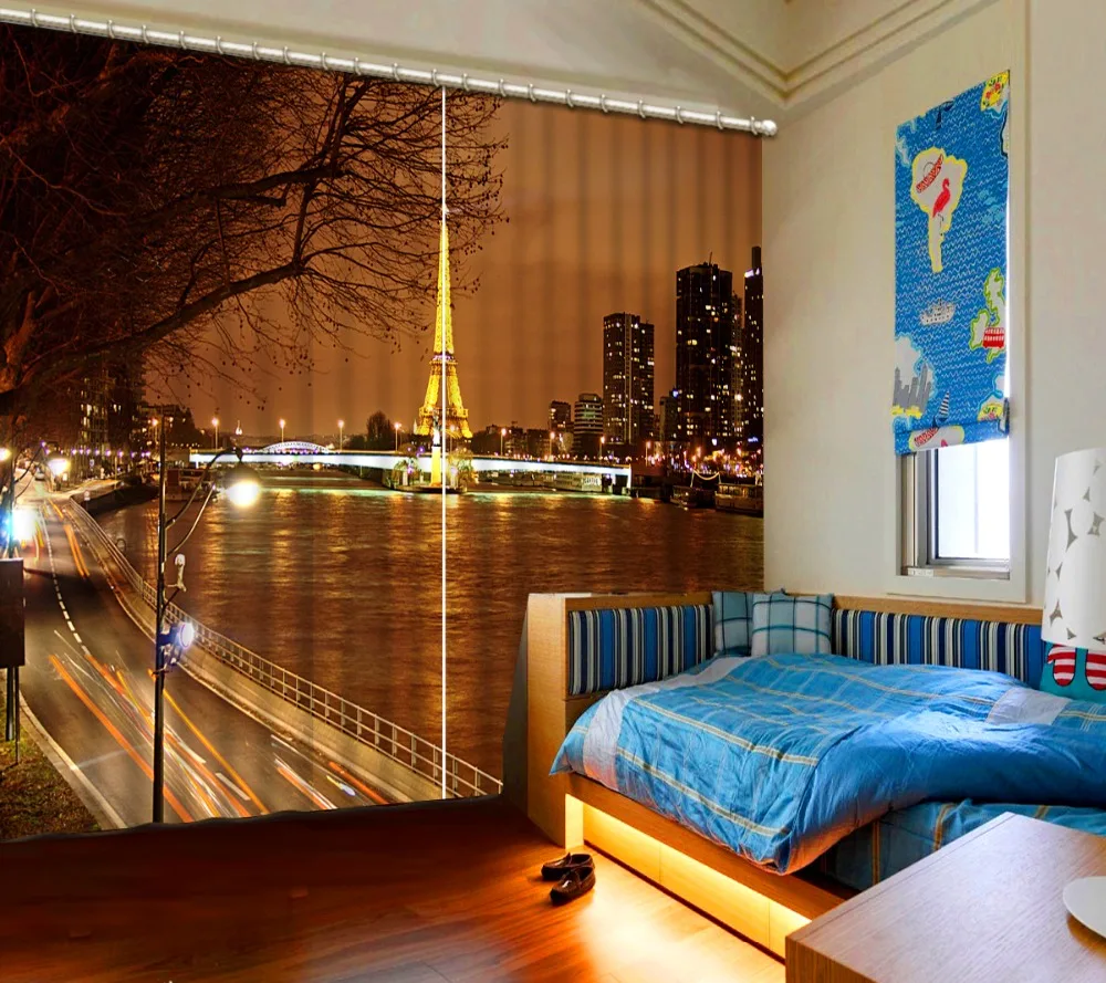 

European Stone lotus 3D curtains for living room blackout photo window curtain bathroom