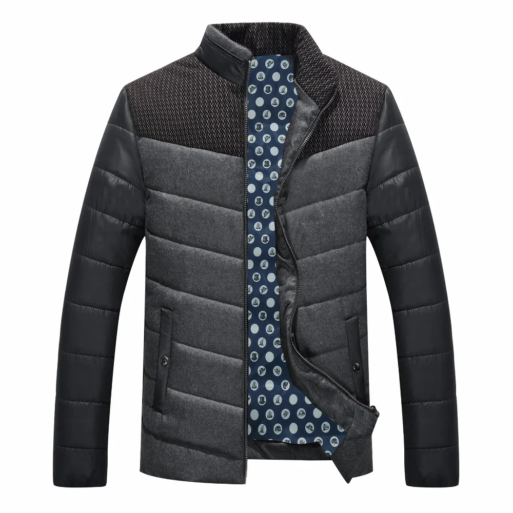 Новое поступление 2018 зимняя мужская куртка модное мужское пальто брендовая