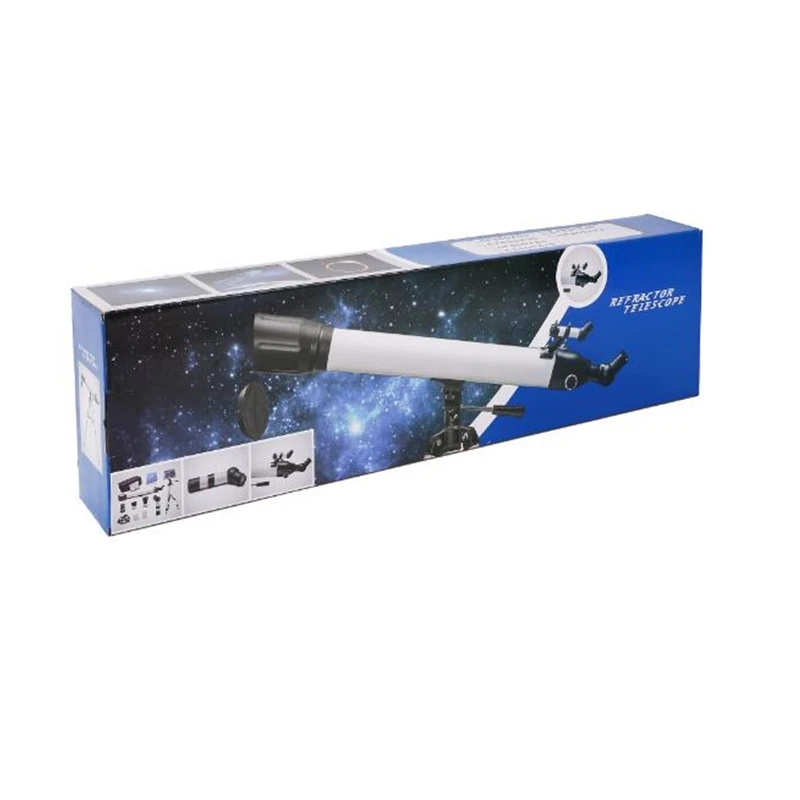 FIRECLUB 80090 астрономический телескоп со штативом Finderscope наземное пространство луна монокулярный прибор наблюдения Начинающий телескоп