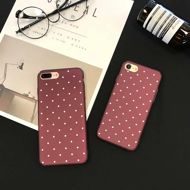 Модный простой волнистый чехол для телефона iPhone X XR XS Max 5 5S 6 6S Plus матовая полная