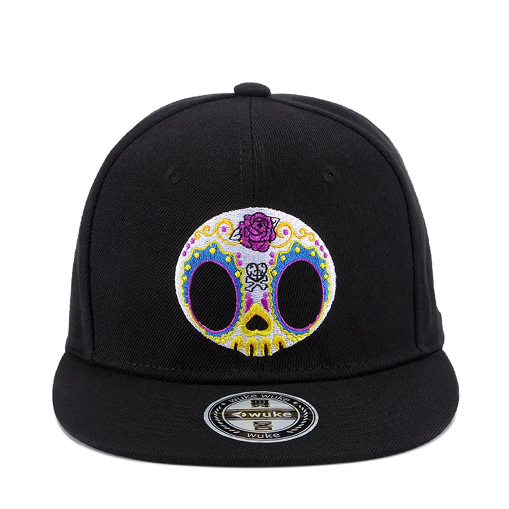 WUKE красочные чужеродные Вышивка Спорт на открытом воздухе Хип-хоп Кепки Casquette