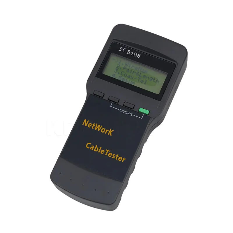 Kebidumei SC8108 ЖК-тестер сети портативный многофункциональный беспроводной CAT5 RJ45 LAN телефонный метр Длина Кабеля Тестер Метр