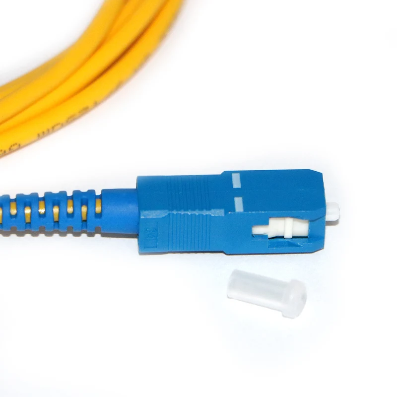 8 PCS 1*2 FBT fiber splitter 1310/1550nm with SC connector 1/99 5/95 20/80 fused optical coupler dual window abs free shipping