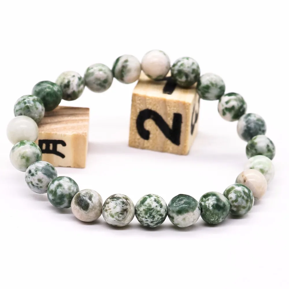 Зеленый бисер Mala браслет камень для йоги из бисера энергетическое ювелирное