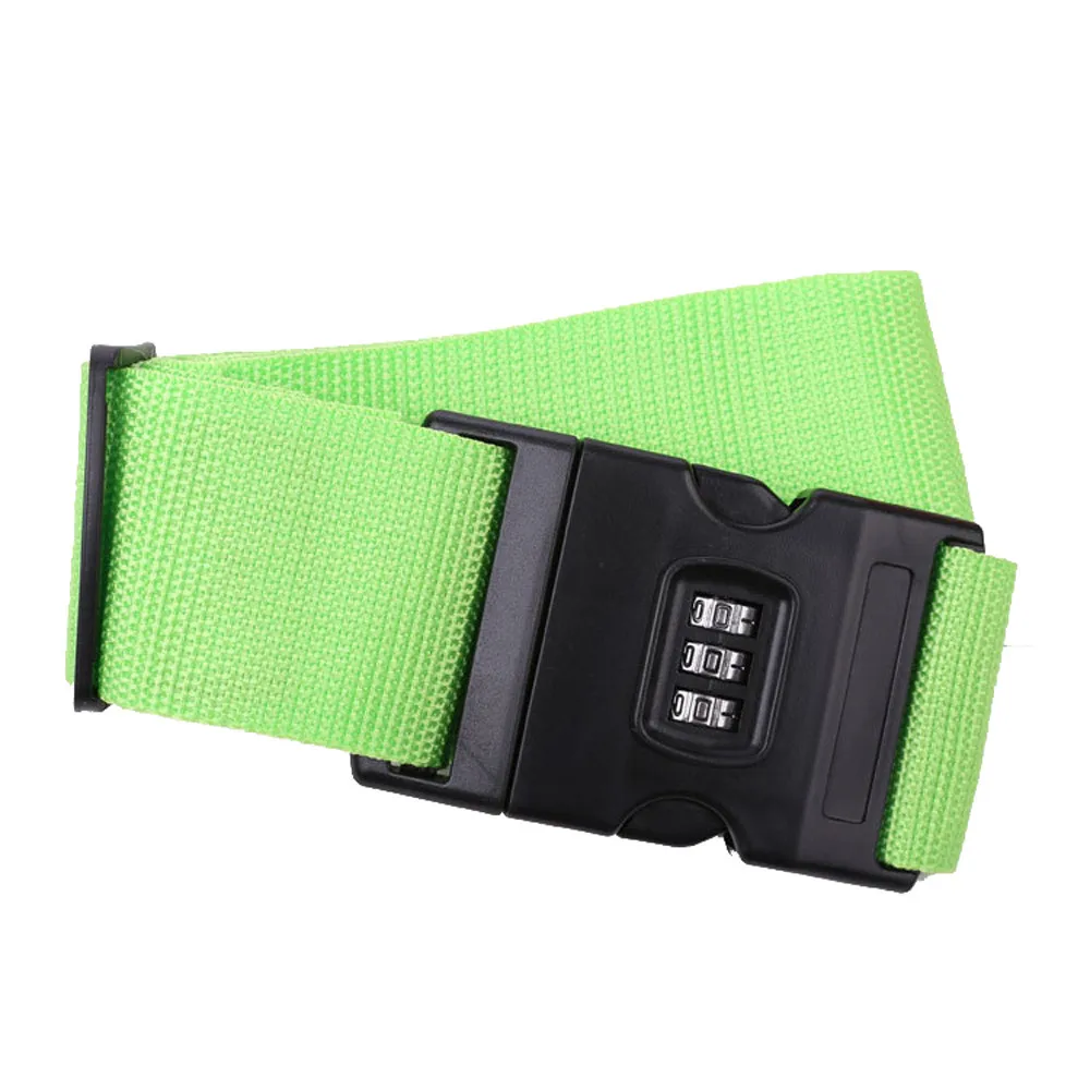 

Adjustable Combination Luggage Suitcase Straps Travel Baggage Tie Down Belt Lock #T1P