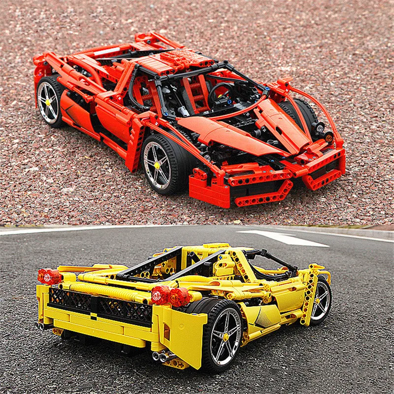 21047 Technic игрушки серии совместимы с MOC 10265 Mustang автомобиль набор строительные блоки кирпичи автомобиль игрушки Дети Рождественские подарки