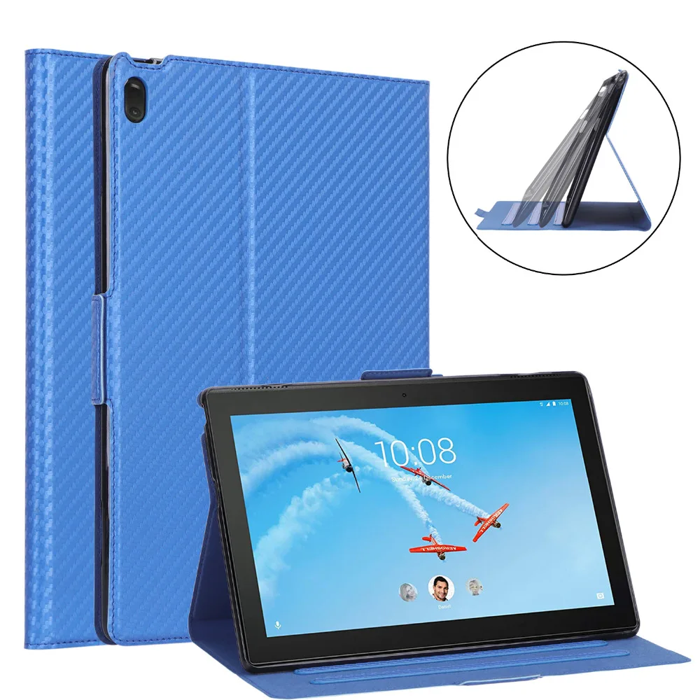 Тонкий чехол с магнитным рукавом для Lenovo Tab E10 X104 TB X104F книжка из искусственной