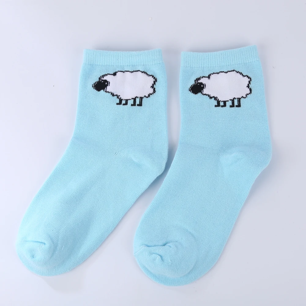 Modeager модные симпатичный милый мультяшный собака кошка лиса женские носки Harajuku