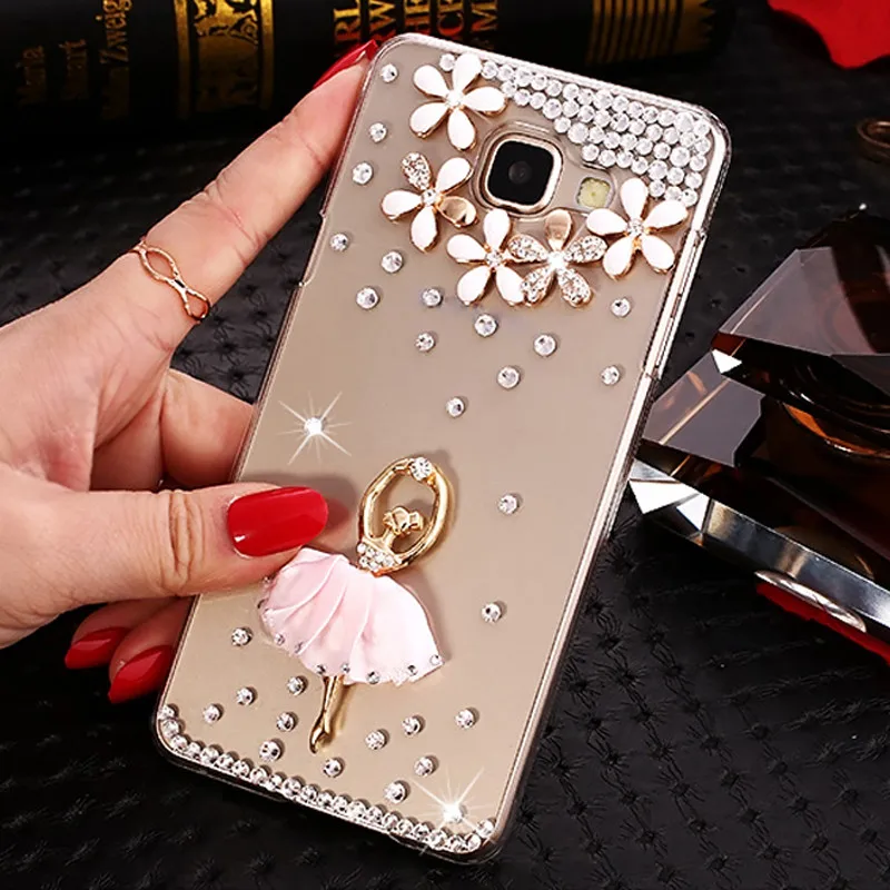 Примечание 9 8 блестящие стразы чехол для samsung Galaxy A50 A70 S7 край S8 S9 плюс J7 neo J3 J5 A3 A5 A8 A9 A7