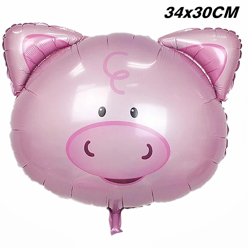1 шт. babyshower мультфильм amnimalal P воздушный шар из фольги с днем рождения вечерние воздушные шары для украшения cumpleanos infantiles