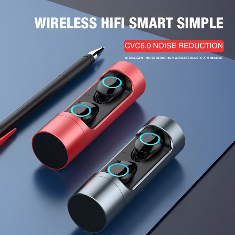 TWS стереонаушники X8 с поддержкой Bluetooth и системой шумоподавления|Наушники