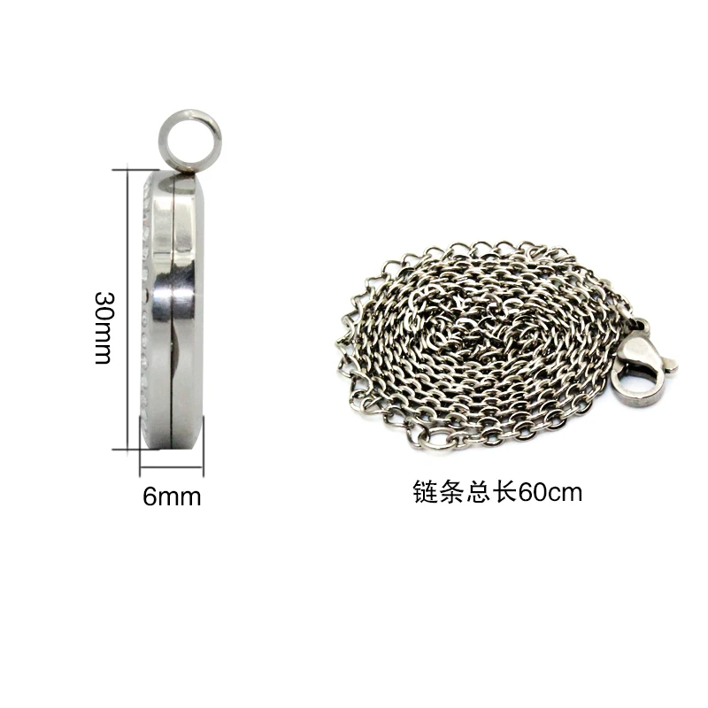 Angle Pattern Essential Oil Aromatherapy Diffuser Locket Stainless Steel Hollow Magnetic Perfume Necklace | Украшения и