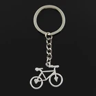 Модный брелок для ключей 30 мм, металлический брелок для ключей, ювелирное изделие, античный бронзовый, серебряный, с покрытием, для велосипеда, 31x23 мм, подвеска