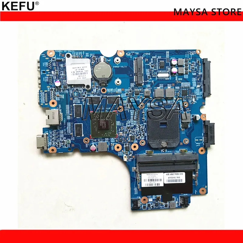 683599 001 501 48.4SM01. 011 4446S 4545S материнская плата DDR3 HD 7650M 2G для HP ноутбука протестирована
