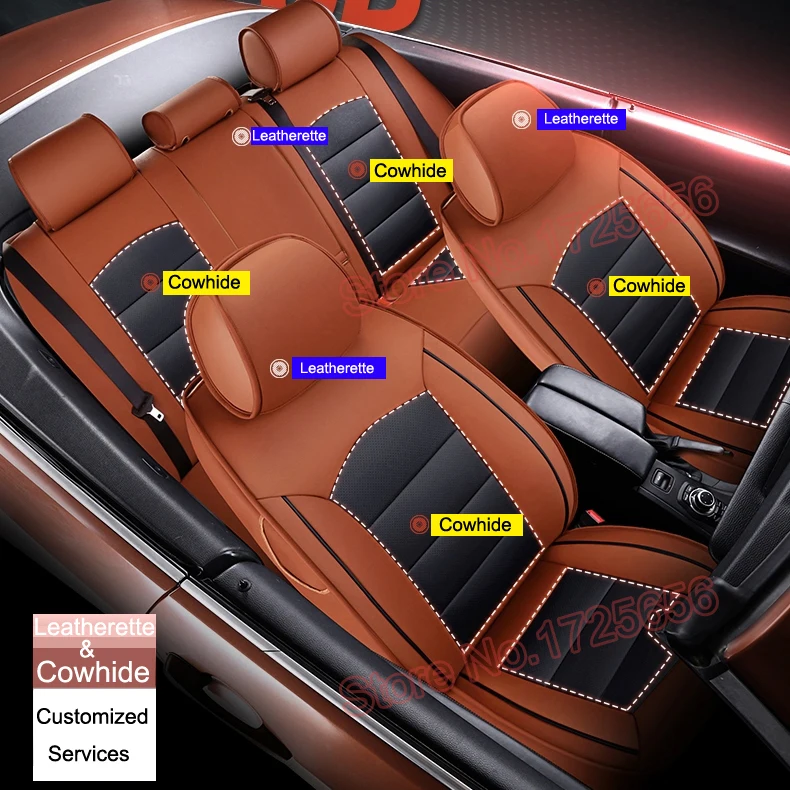 AutoDecorun чехлы из натуральной кожи для автомобильных сидений Infiniti qx70 аксессуары автомобильные чехлы для сидений из воловьей кожи автомобильные чехлы для сидений 15 шт