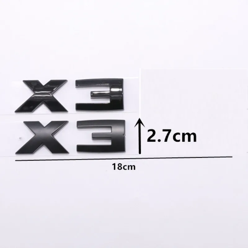 3D ABS глянцевый черный для BMW M M1 M2 M3 M4 M5 M6 X2M X3M X4M X5M X6M M240i Эмблема багажника