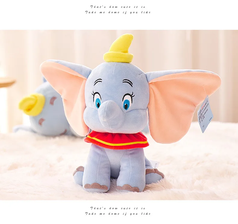 Dumbo peek a boo слон игрушки для детей мягкий плюш девочек детские вещи Мягкая Подушка