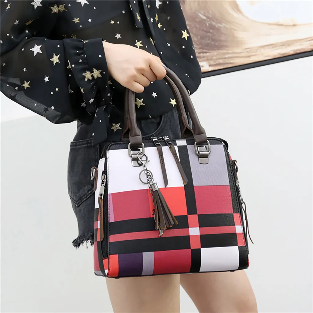 New 4pcs/Set Women Composite Bags High Quality Ladies Handbags Female PU Leather Shoulder Messenger Bags Tote Bag Bolsa#YJP