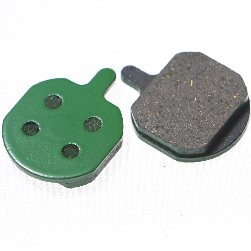 5 пар (10 шт.) зеленые полуметаллические велосипедные дисковые Тормозные колодки