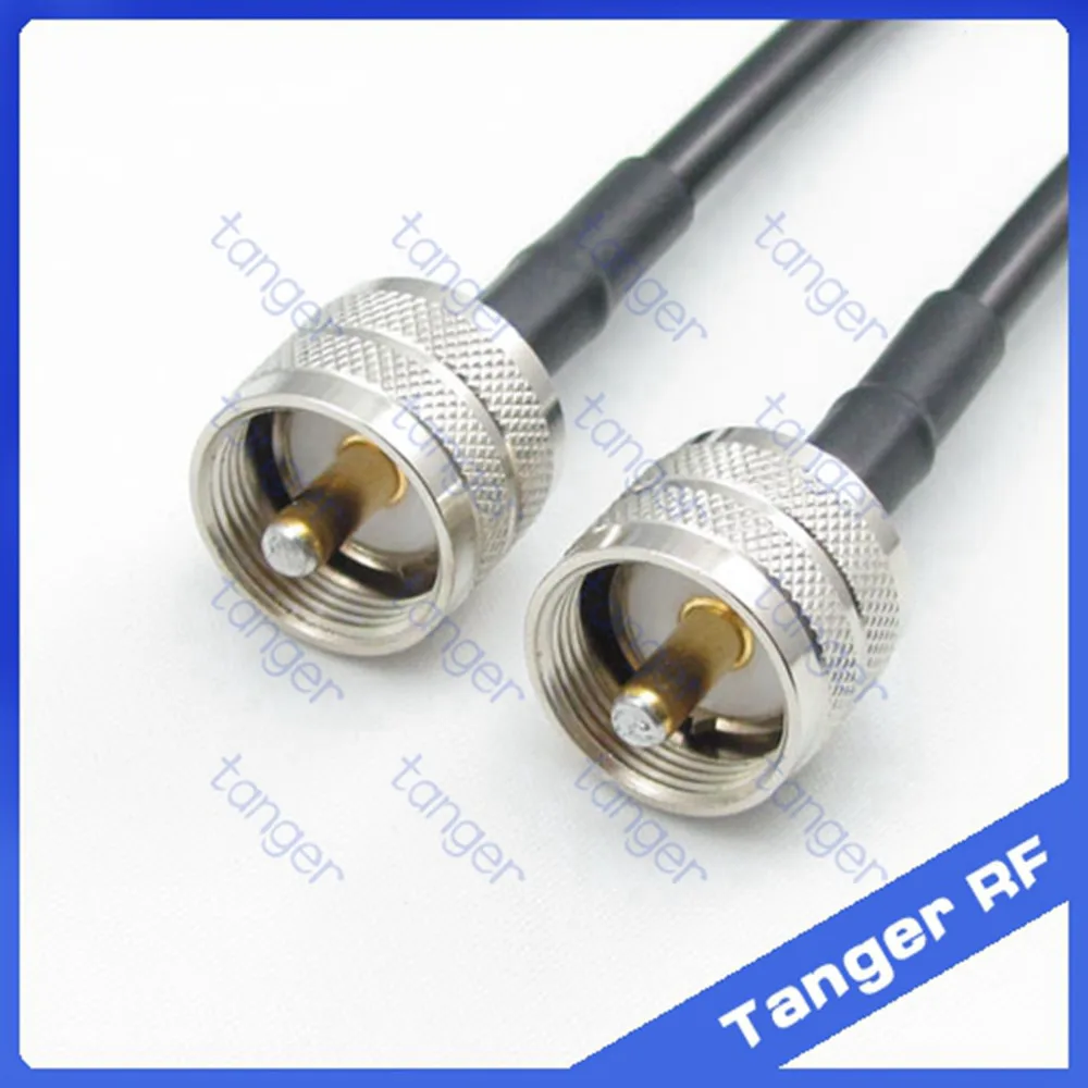 Горячая Распродажа Tanger UHF штекер PL259 SL16 к прямой RF RG58 косичка Соединительный